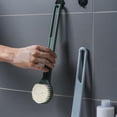 thumbnail image 2 of Brosse de Bain pour le Corps avec Manche Long Confortable Masseur Corporel Doux Humide Ou, 2 of 8