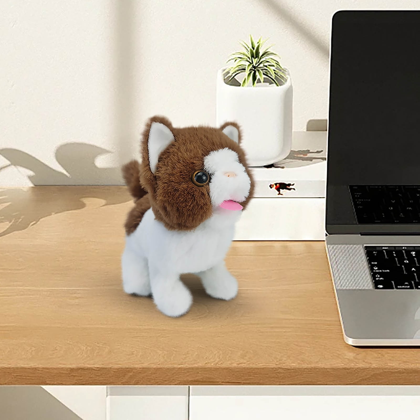 YUNAFFT Robot Dog & Robot Cat, Realistic Puppy That Acts Like a Real Puppy, Robotic Puppy Dog Realistic for Adults That Looks Real, Toy Dogs That Walk and Bark