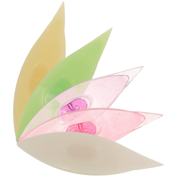 HOMEMAXS 5pcs Assorted Color Tatting Shuttle Kit for Beginners Plastic Knitting Tools for Crochet Knitting