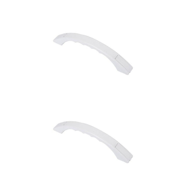 Wweixi RV Plastic Grab Handle-Entry Door Assist Bar Grab Handle Grab Handle Entry RV Grab Handle For RV White 2Set