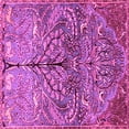 thumbnail image 1 of Ahgly Company Indoor Square Persian Pink Traditional Area Rugs, 7' Square, 1 of 4