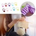 thumbnail image 2 of 500 Pcs Mix Color Knitting Stitch Counter Crochet Locking Stitch Markers Safety Pin Decor DIY Craft Sewing Projects Supplies, 2 of 14