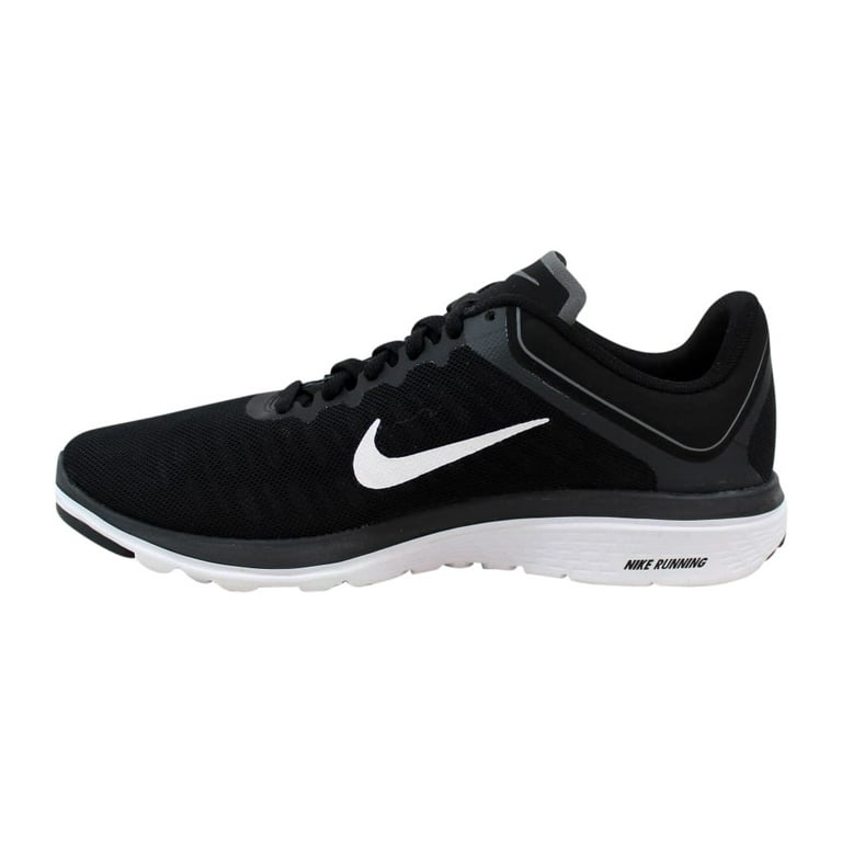 Nike Lite Run Black/White-Anthacite 852448-003 Women's Size 9.5 -