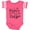 Football Pink and White, variant on Inktastic Papa's Little Girl with Hearts Flower and Butterfly Girls Baby Bodysuit