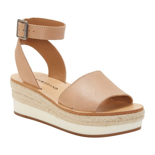 two strap wedge sandals