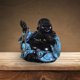 thumbnail image 4 of Escultura de Buda, adornos budistas, figuras, esculturas, decoración del hogar y el jardín. Azul, 4 of 8