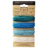 Hemptique Hemp Cord 20lb 120'-Aquamarine