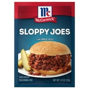 McCormick Sloppy Joes Seasoning Mix, 1.31 oz Packet