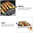 thumbnail image 6 of FENGGUIQU Stainless Steel Skewer Rack Set Portable Foldable Grill Rack for Home and Outdoor Use, 6 of 8