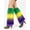Purple Green Gold, variant on Faux Fur Fuzzy Leg Warmers for Women Grils, Soft Furry Winter Boot Cuff Wrist Covers Boots Sleeves