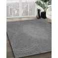 thumbnail image 3 of Ahgly Company Machine Washable Indoor Rectangle Transitional Carbon Gray Area Rugs, 4' x 6', 3 of 7