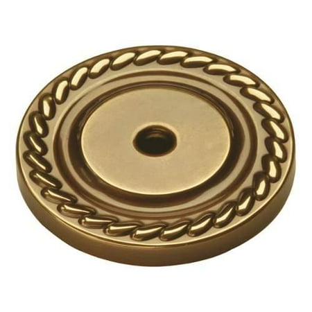 - Keeler P6 Annapolis 1-1/2 Inch Diameter Cabinet Knob Backplate