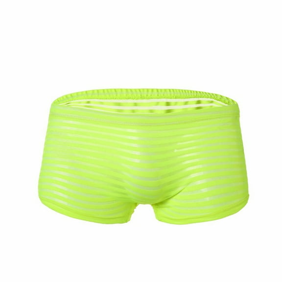 Naughtyhood Intimissimi Panties Men's Striped Underwear Low Waisted Sexy And Funny Mesh Underwear Briefs Pants Comfy Panties the Perfect Gift for Men Pretty Panties for Men