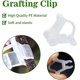 thumbnail image 3 of 100 Uds Clips para soporte de plantas de injerto oso de fresa para conexión de tallo de flor vegetal de tomate, 3 of 5