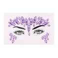 thumbnail image 1 of Rhinestone Face Decoration Sticker Crystal Rhinestone Decorative Sticker Eye Makeup Accessories Face Jewels Rhinestone Stickers, 1 of 9