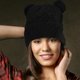 thumbnail image 1 of unbranded Gorro De Acrílica Con Orejas De Oso Gorro Para Mujer Protección Frío, 1 of 6