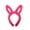 Hot Pink, variant on Fuzzy Bunny Headband Perfect for Adult Female and Girls- Light Blue