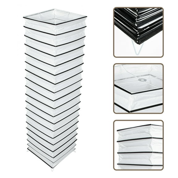 PENIKOKO Durable Black Paper Lamp Shade Floor Light Accessory for Home Use