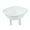 White, variant on Sitz Bath Anti Slip Squat Free Heightened with Hanging Hooks Sitz Bath Basin Blue 19.3x18.5x7.5inch