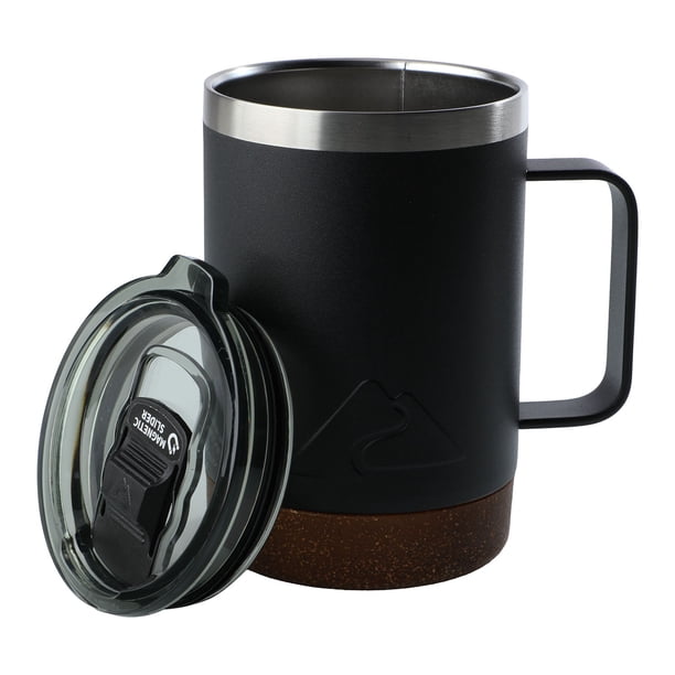 Ozark Trail 16 oz Insulated Stainless Steel Coffee Mug with Cork