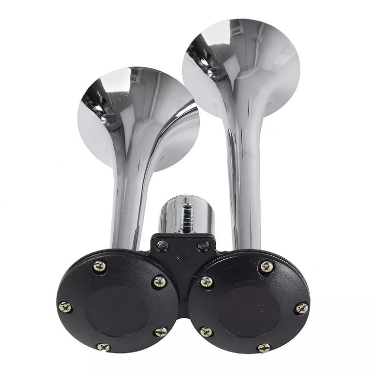 Shop Generic Anti-corrosive Audio Electronics Trumpet 600DB 12V High  Decibels Dual Speakers Chromed Metal Dual Trumpet Electric Horn for Car  Online