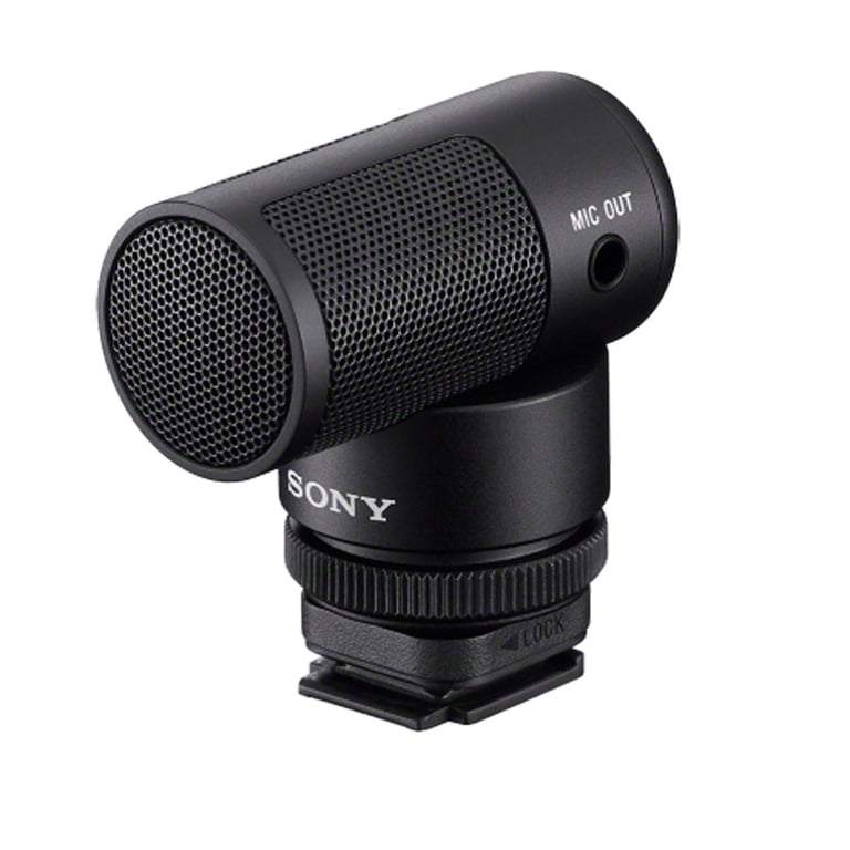 SONY ECM-G1 ショットガンマイクロフォン Sony Vlogger Shotgun Microphone ECM-G1, Auxiliary - Walmart.com