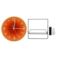 thumbnail image 2 of 12 Inch Wall Clock, Silent Non Ticking Wall Clocks Battery Operated, Precise Timing, Analog Clock Decorative for Office, Kitchen, Outdoor, Living Room, 2 of 7
