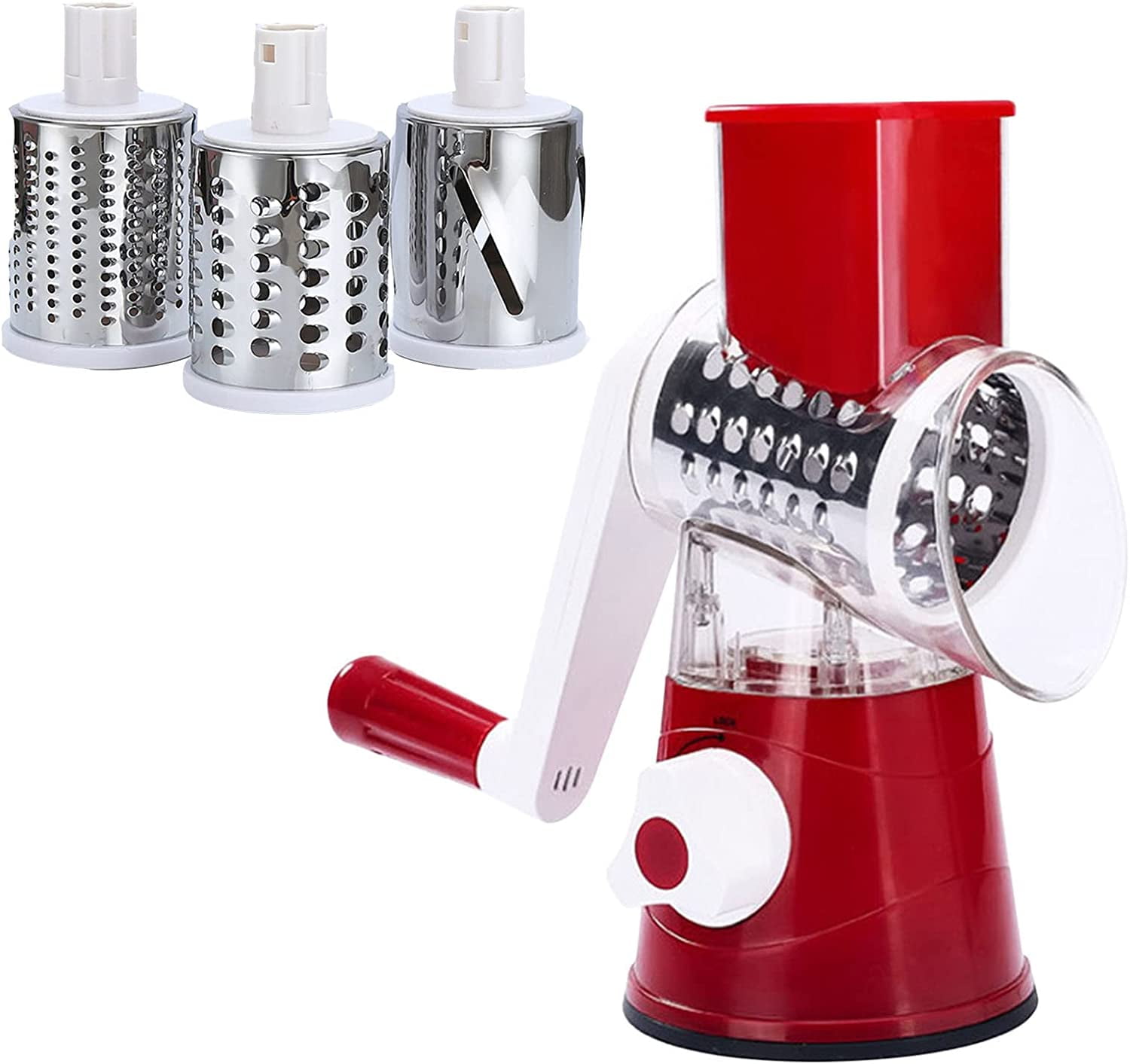 Vegetable Cutter Sumo Slicer With 3 Interchangeable Drums