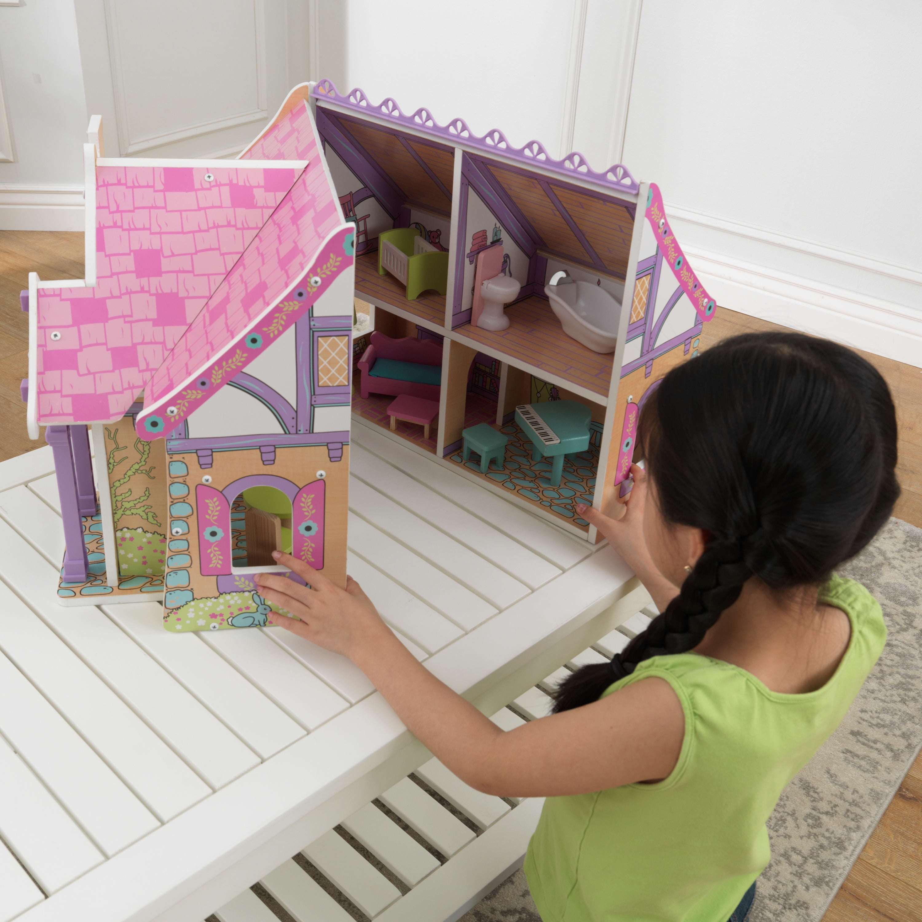 Kidkraft enchanted forest dollhouse deals