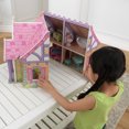 thumbnail image 3 of KidKraft Wooden Enchanted Forest Dollhouse with 16-Piece Accessories for 5-inch Dolls, Opens and Closes, 3 of 9