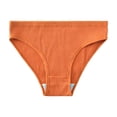 thumbnail image 6 of Xijirk Panties for Women,Striped Low Waist Briefs Colorful Fashion Panties Comfortable Underwear for Everyday Wear,Womens Underwear,S,Orange, 6 of 6