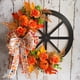 thumbnail image 4 of Corona de otoño para puerta de entrada 2024: corona de otoño para Acción de Gracias con rueda de calabaza única, peonías y bayas, corona de otoño para puerta de exterior, decoraciones de Halloween, 4 of 8