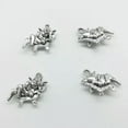 thumbnail image 3 of U8MO Wholesale pig animals tibet silver charms pendants DIY Jewelry Finding 15*15mm-50pcs, 3 of 8