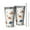 White Dinosaurs Geometric-1, variant on 16oz Tumblers White Dinosaurs Geometric Leaves Pattern Stainless Steel Vacuum Insulated Double Wall Travel Tumbler Cups Mug with Lid and Straw,Cleaning Brush for Coffee,Tea