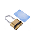 thumbnail image 2 of Long Beam Combination Lock, Padlock, Extended Lock Hook Bottom, Four Zinc Alloy All-Metal Long Hook Combination Lock, 2 of 5
