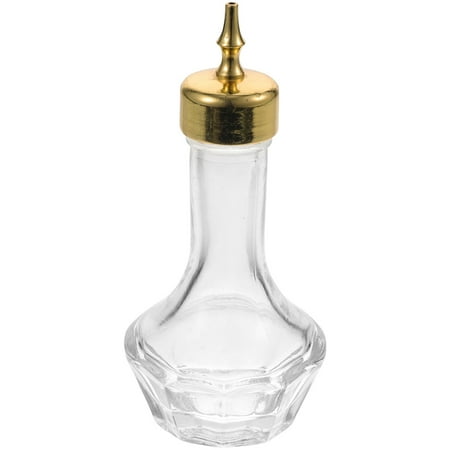 

NUOLUX Bitters Bottle Lidded Wine Bottles Glass Bitters Bottle Glass Cocktail Bottle Exquisite Bitters Bottle