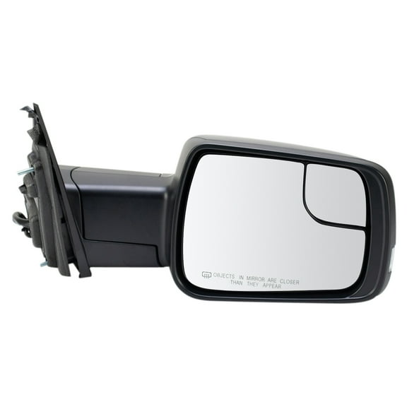 TRQ Mirror Heated Turn Signal Puddle Light Power Folding RH Side for Ram 1500 MRA04063