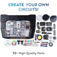 thumbnail image 2 of Playz Kit Avanzado De Ingeniería De Placas De Circuito Eléctrico Para Niños Con Más De 328 Proyectos Stem Sobre Resistencia A Corrientes De Voltaje Eléctrico Y Ciencia Magnética | Regalo Para Niños De, 2 of 5