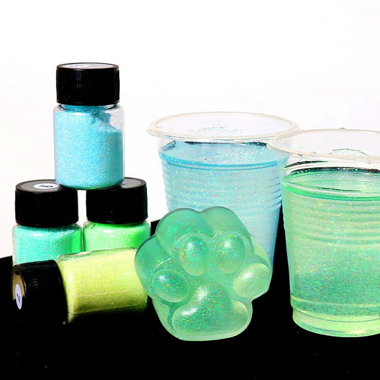 10ml Colored Crystal Glitter Powder Liquid UV Glue DIY Trinkets Pendant  Crafts Adhesive Student Handmade Nail Gel Pen Stationery