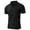 A-Black103, variant on XIAOCHA Men's Waffle Knit Polo Shirt Office Everyday Short-Sleeve Collared Top Breathable Stretch Gym Shirts