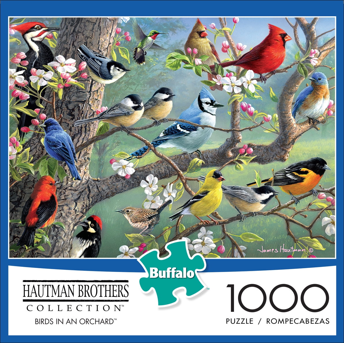 Buffalo Games - Hautman Brothers - Birds in an Orchard ...