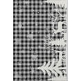 thumbnail image 2 of Addison Rugs Mayfield Premium Machine Washable Transitional Holiday Gray Rectangle Rug, 3' x 5', 2 of 7