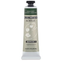 Blick Artists' Acrylic - Permanent Hooker's Green Hue, 2 oz tube