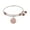 Pink Tone Brass, variant on Brass Mother of The Bride Bangle Bracelet Adjust
