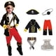 thumbnail image 5 of Disfraces de pirata para niños y niñas, fantasía Infantil, vestido de fantasía, ropa de Cosplay, disfraz de fiesta de Carnaval de Halloween, 5 of 5