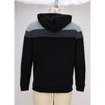 thumbnail image 6 of hotojiny Sweatshirts for Men Fall Fashion Colorblock Full-Zip Hoodie Lightweight Long Sleeve Workout Athletic Coat with Pockets, 6 of 6