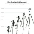 thumbnail image 5 of Neewer TP53 Tripod - Lightweight Metal Stand w/Cold Shoe, for iPhone/Camera, Video Recording, 5 of 9