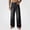 Black, variant on HOMADLES Men's Wide Leg Jeans Loose Fit Stretch Soft Casual Pants Side Pocket Fashion Pants Navy Size XL