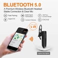 thumbnail image 4 of Auricular Bluetooth Link Dream para teléfono celular inalámbrico, paquete de 2, 4 of 6