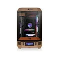 thumbnail image 3 of Thermaltake Tower 300 Gravel Sand Micro-ATX Case; 2x140mm CT Fan Included; Support Up to 420mm Radiator; Optional Chassis Stand Kit Allows Horizontal Display; CA-1Y4-00SGWN-00, 3 of 7